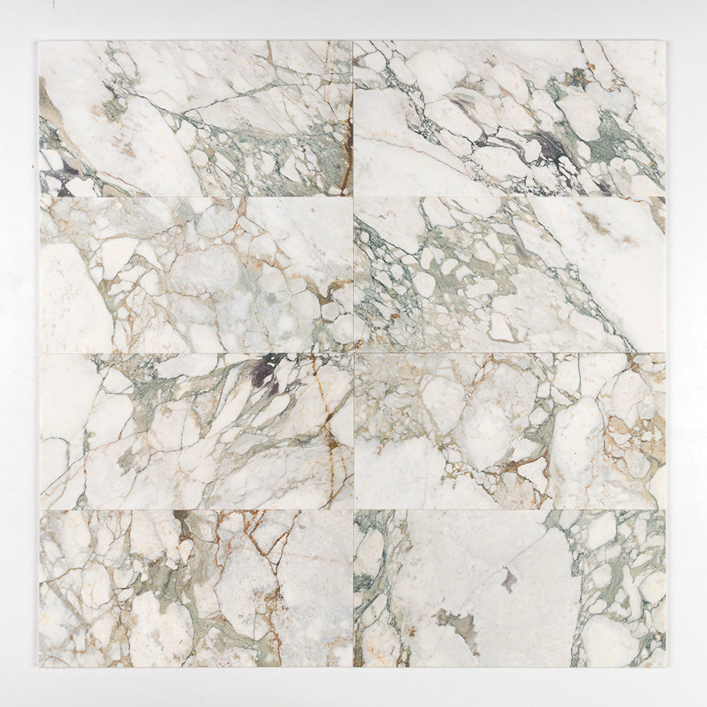 Calacatta Violetta Green Marble Tile