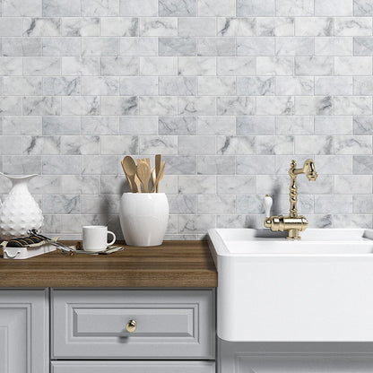 Carrara White T Marble Tile