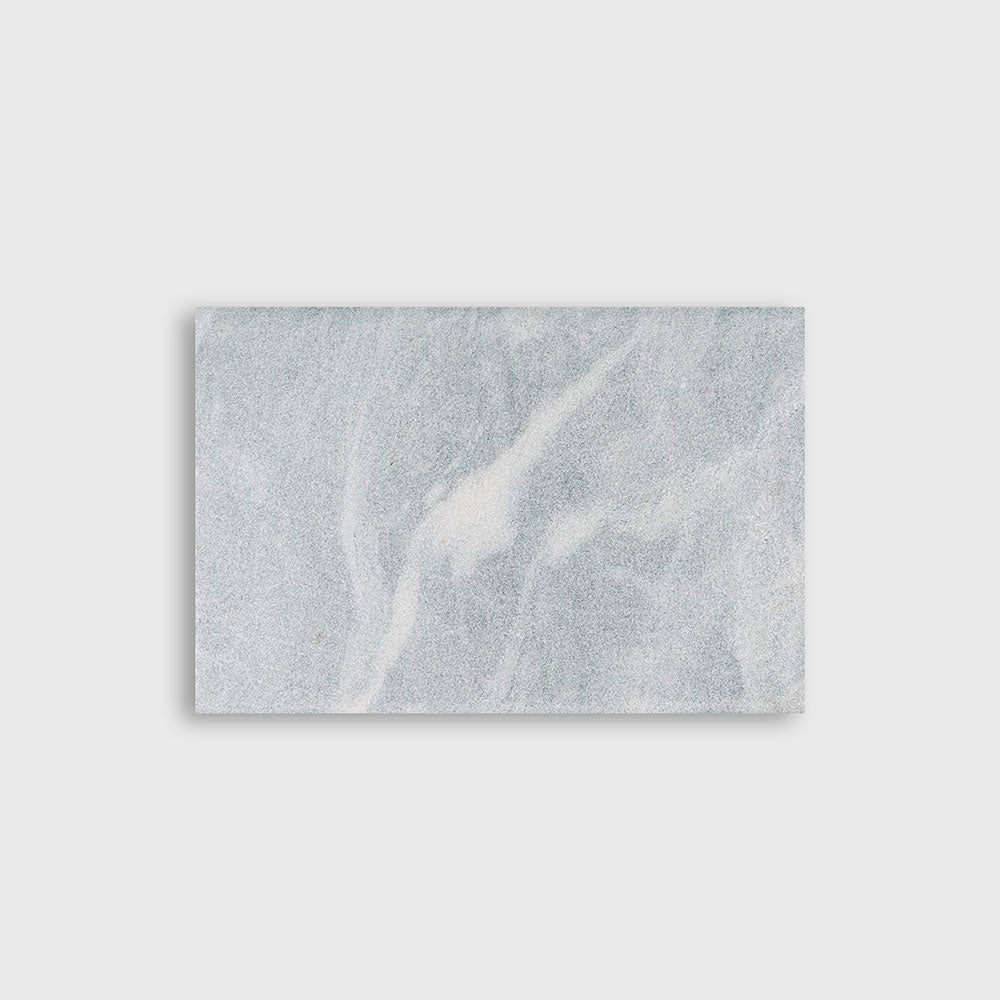 Bardiglio Light Cottage Stone Marble Tile 406x610x12mm