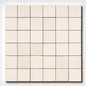 Snow White Honed Limestone Mosaic Tile 48x48x10mm