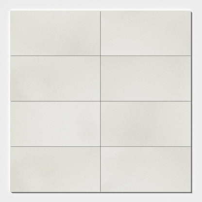 Snow White Limestone Tile