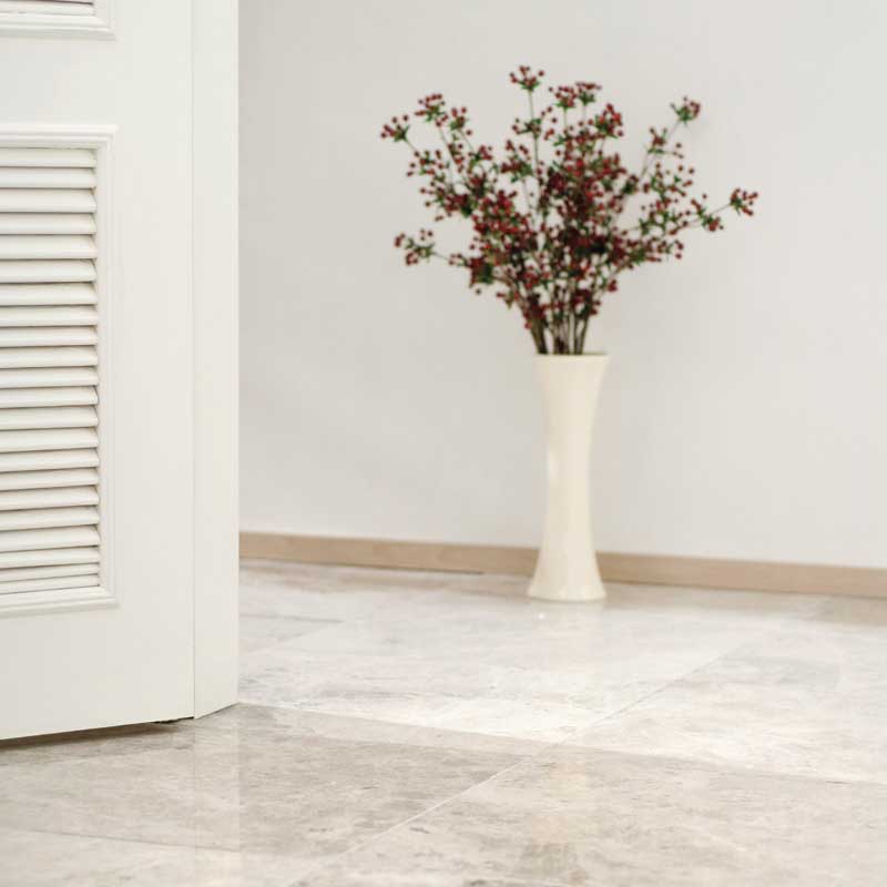 Tundra Silver Marble Tile